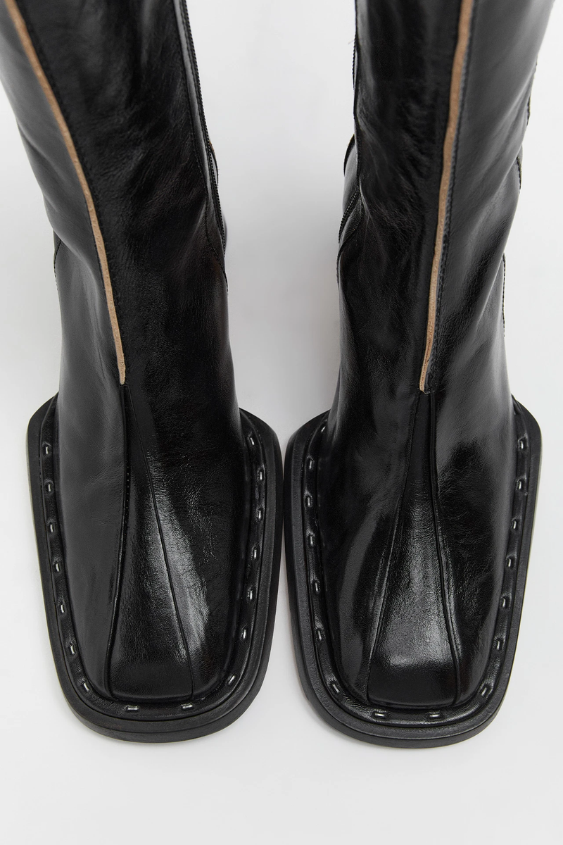 Our Sister - Kleman - Paddor VV black - leather shoe