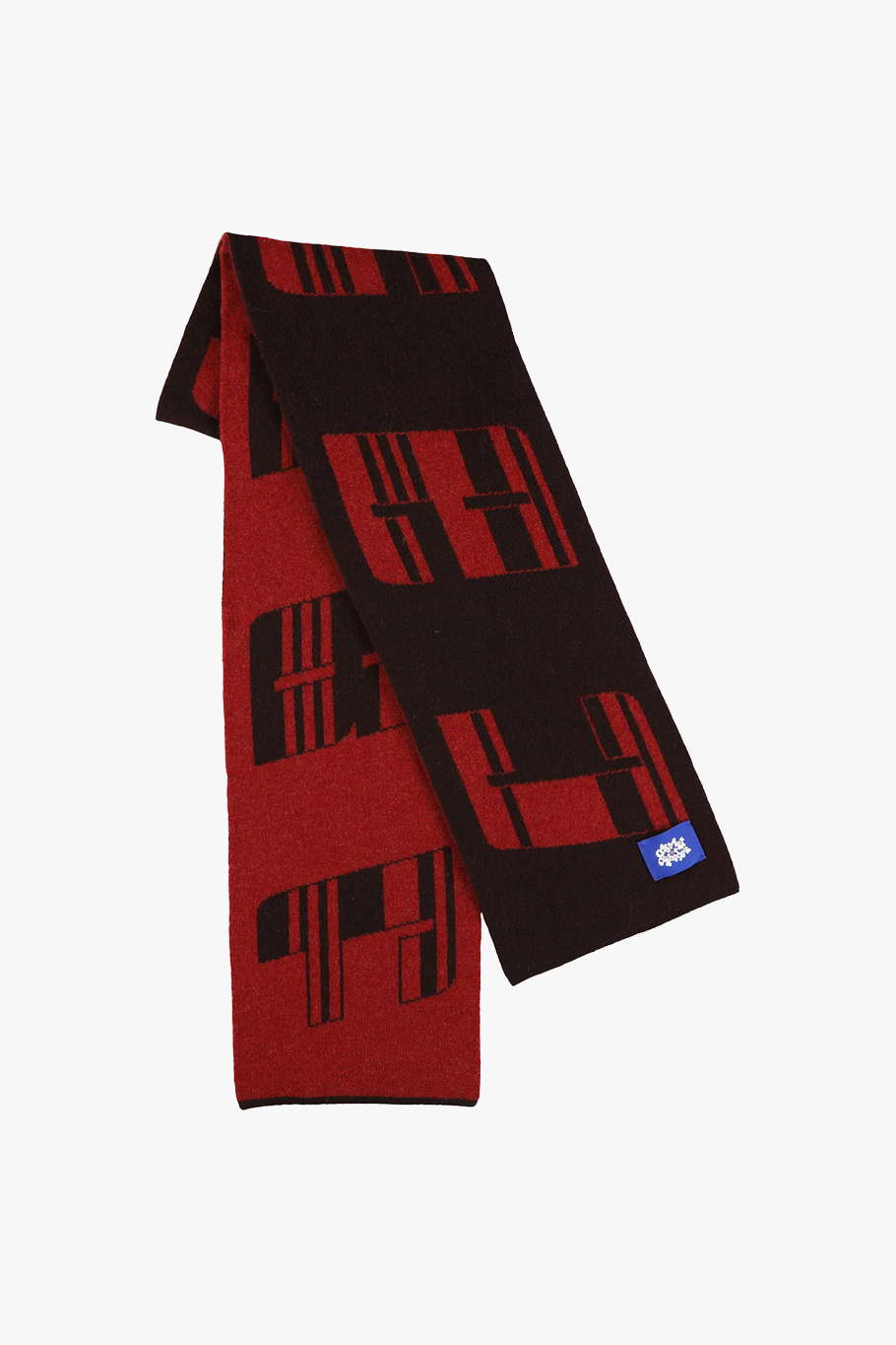 race scarf - red