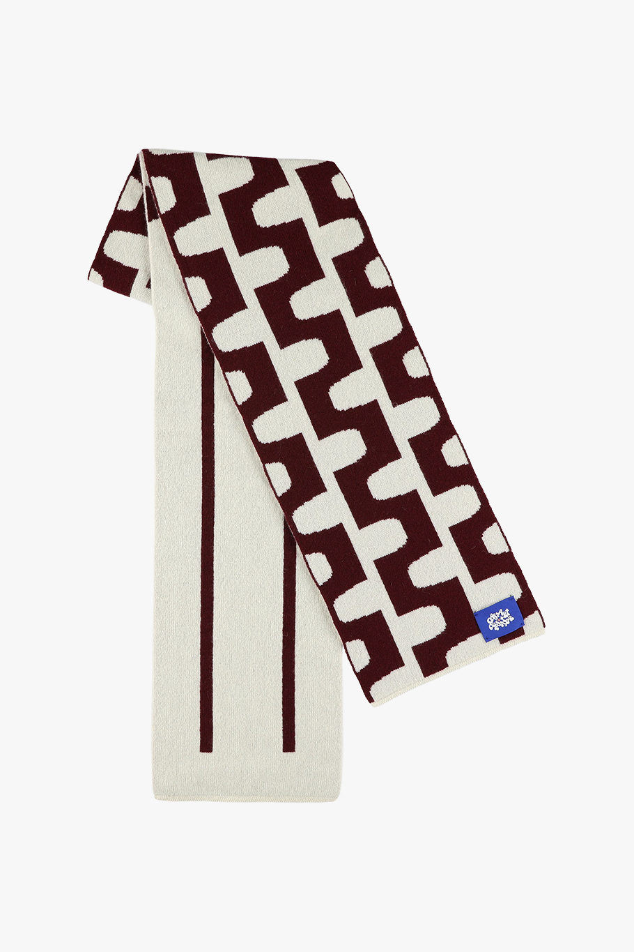 arshile scarf - burgundy