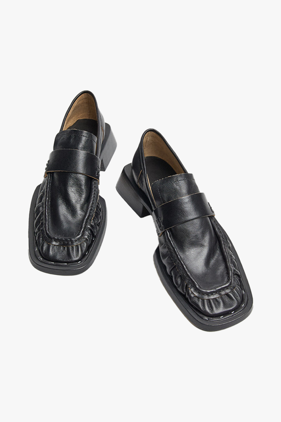 miista - airi black loafers