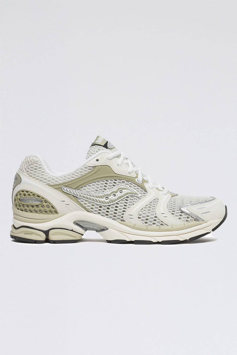 saucony - progrid triumph 4 - white onyx/elm