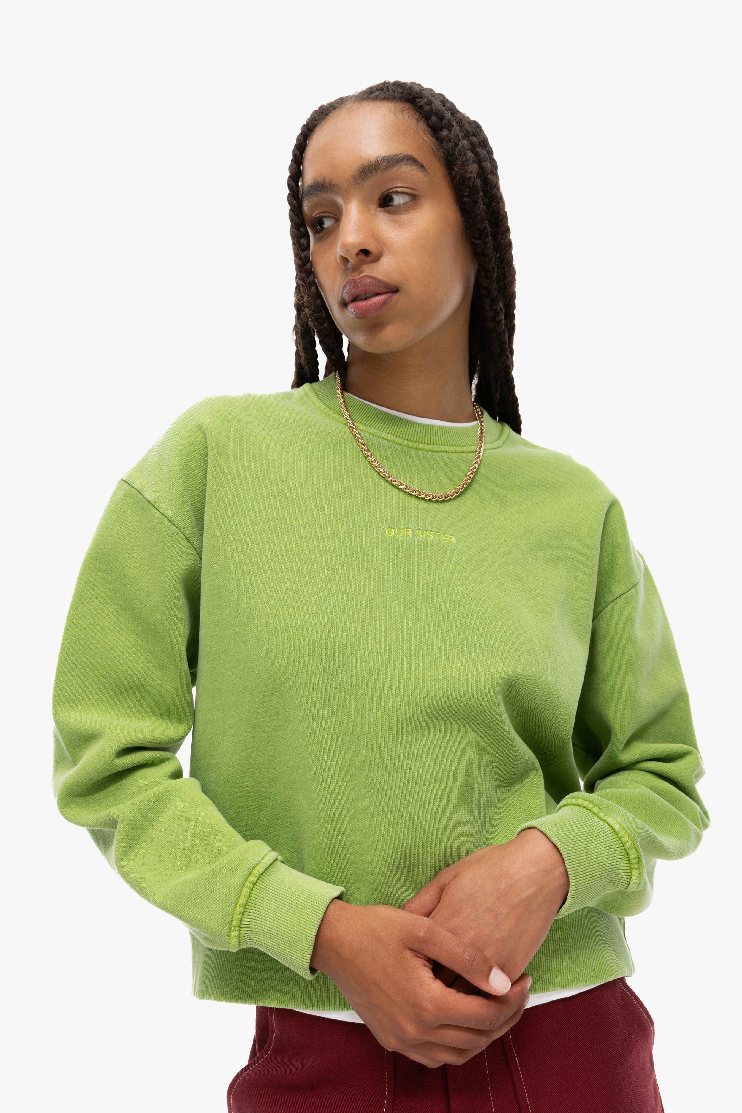 Sweater Stonewash - Green