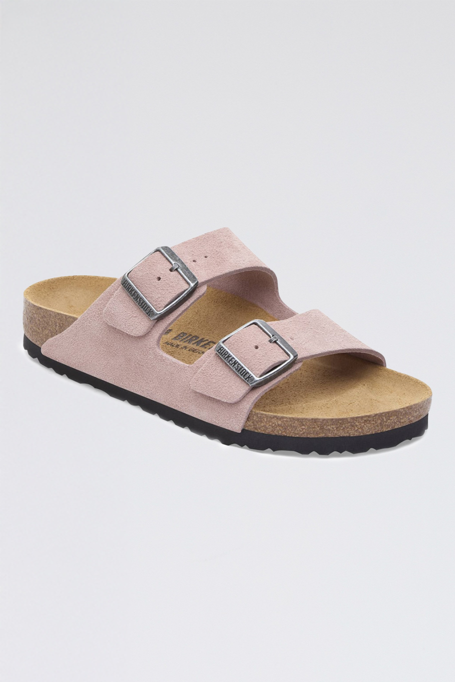 birkenstock - arizona suede - pink clay
