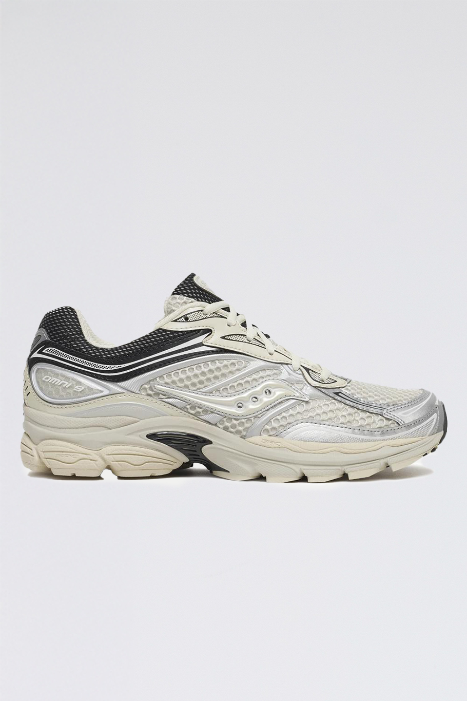 saucony - progrid omni 9 - eggshell/quartz