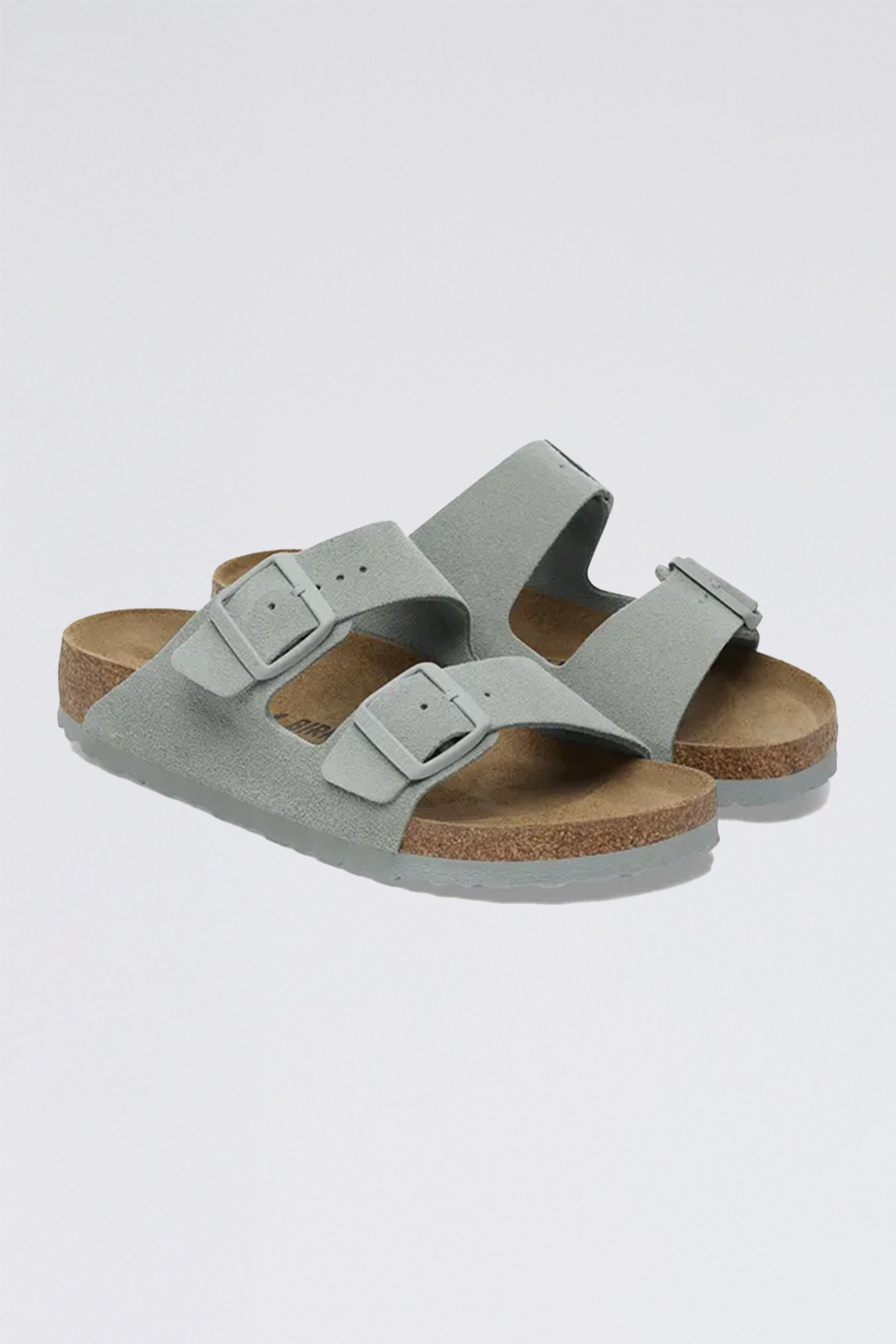 birkenstock - arizona suede pure sage