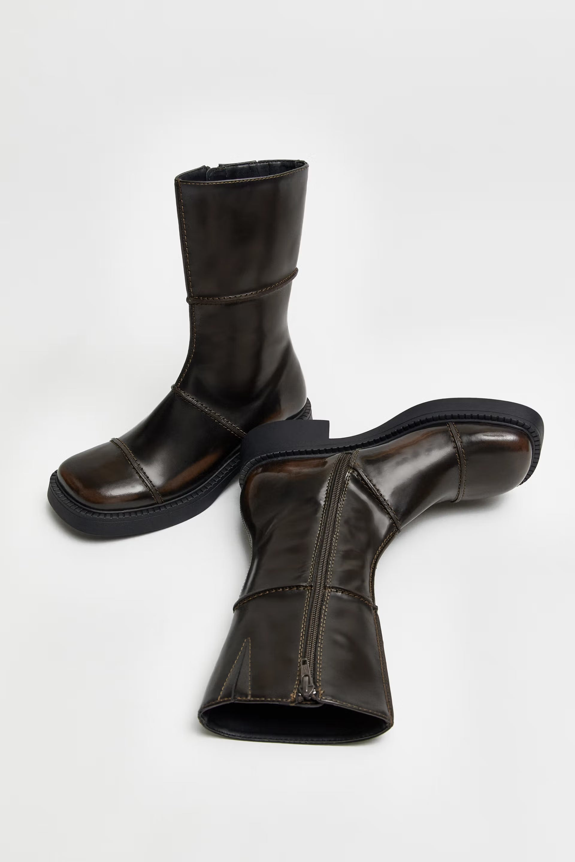 miista - dahlia dark brown ankle boots
