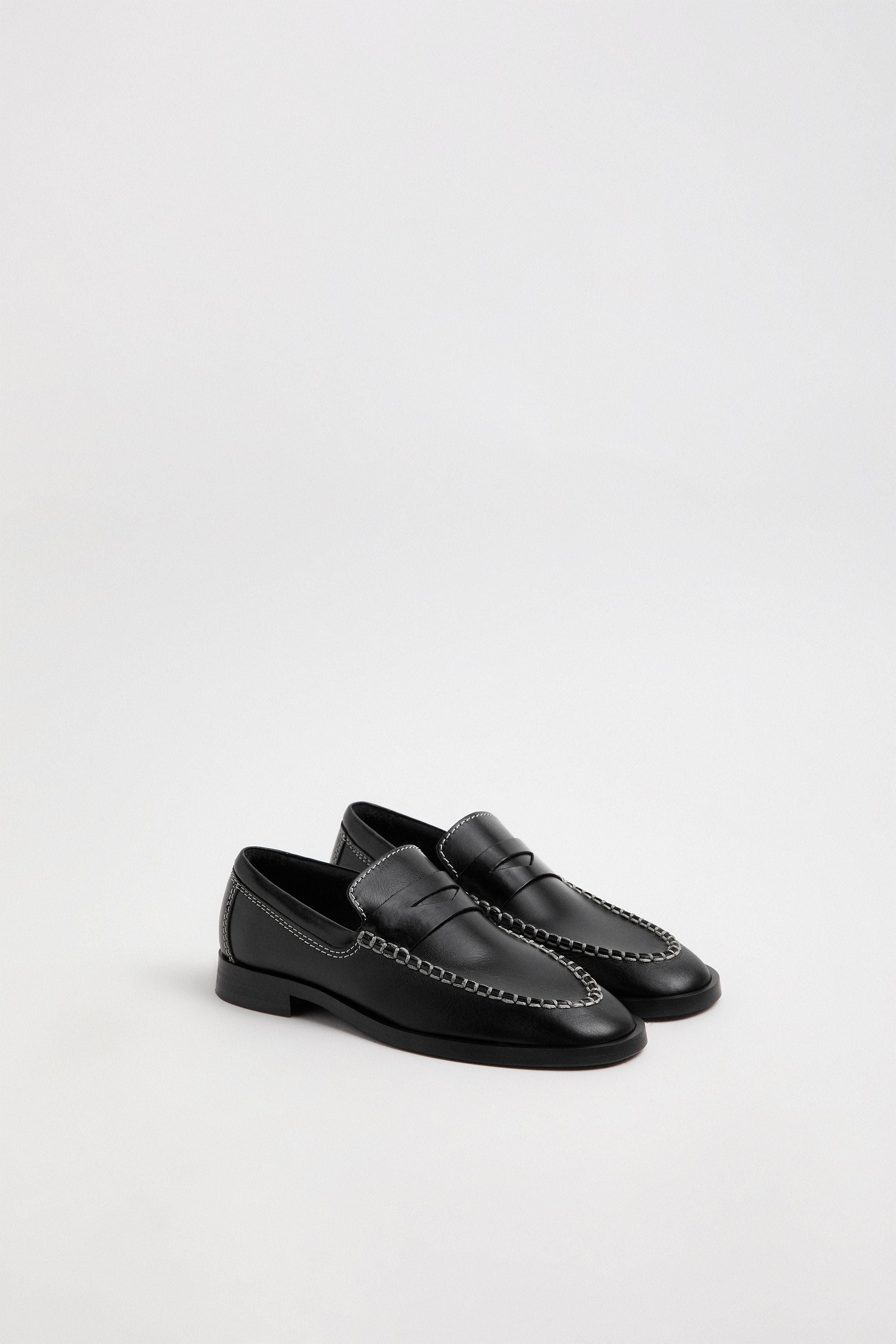 miista - lucan penny loafers - black