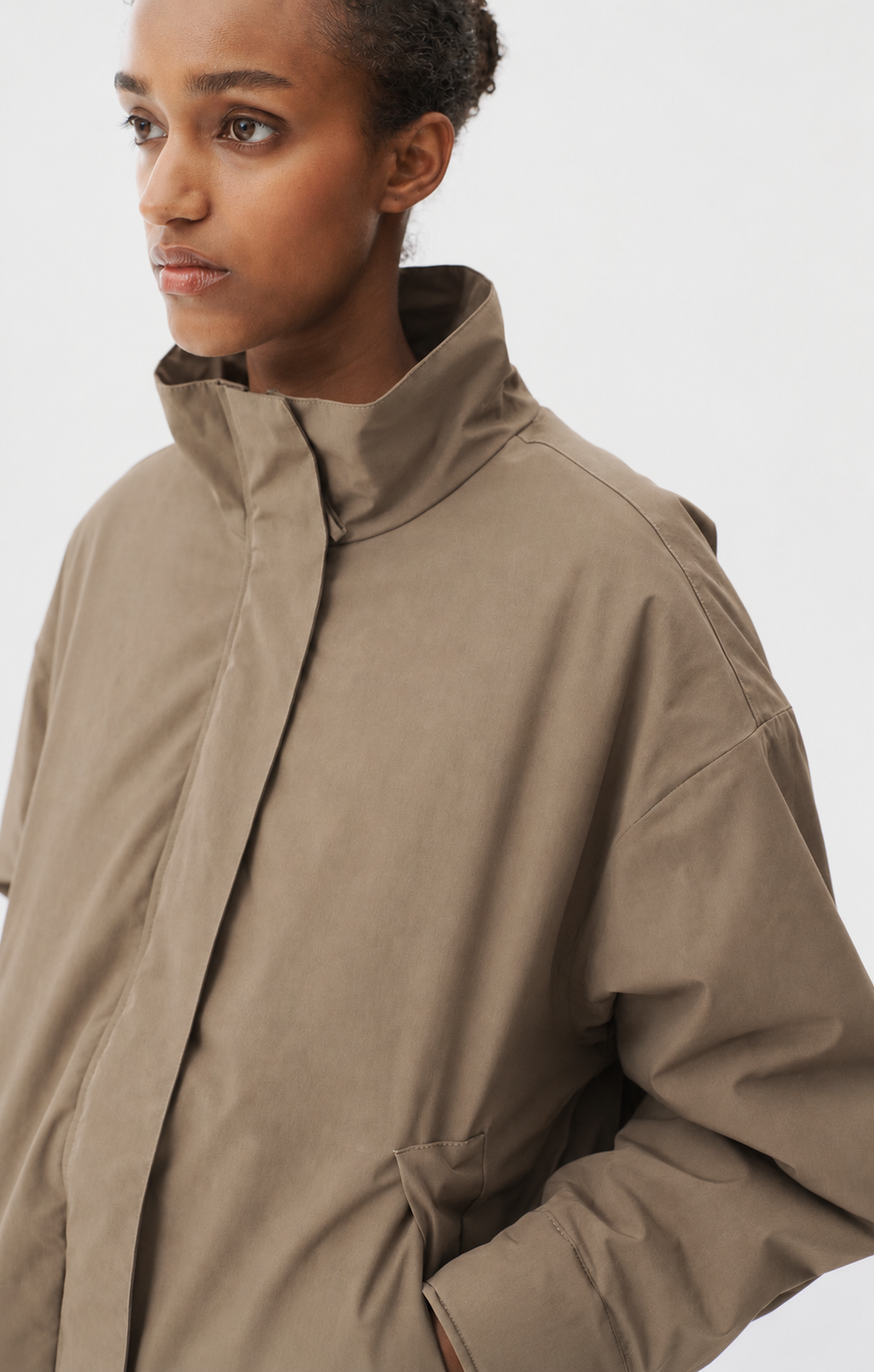 welter shelter - faded tencel - faded camel
