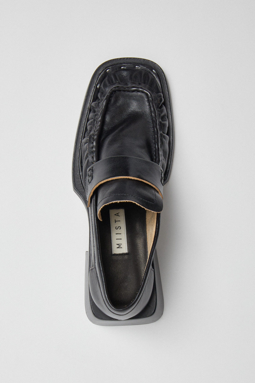 miista - airi black loafers