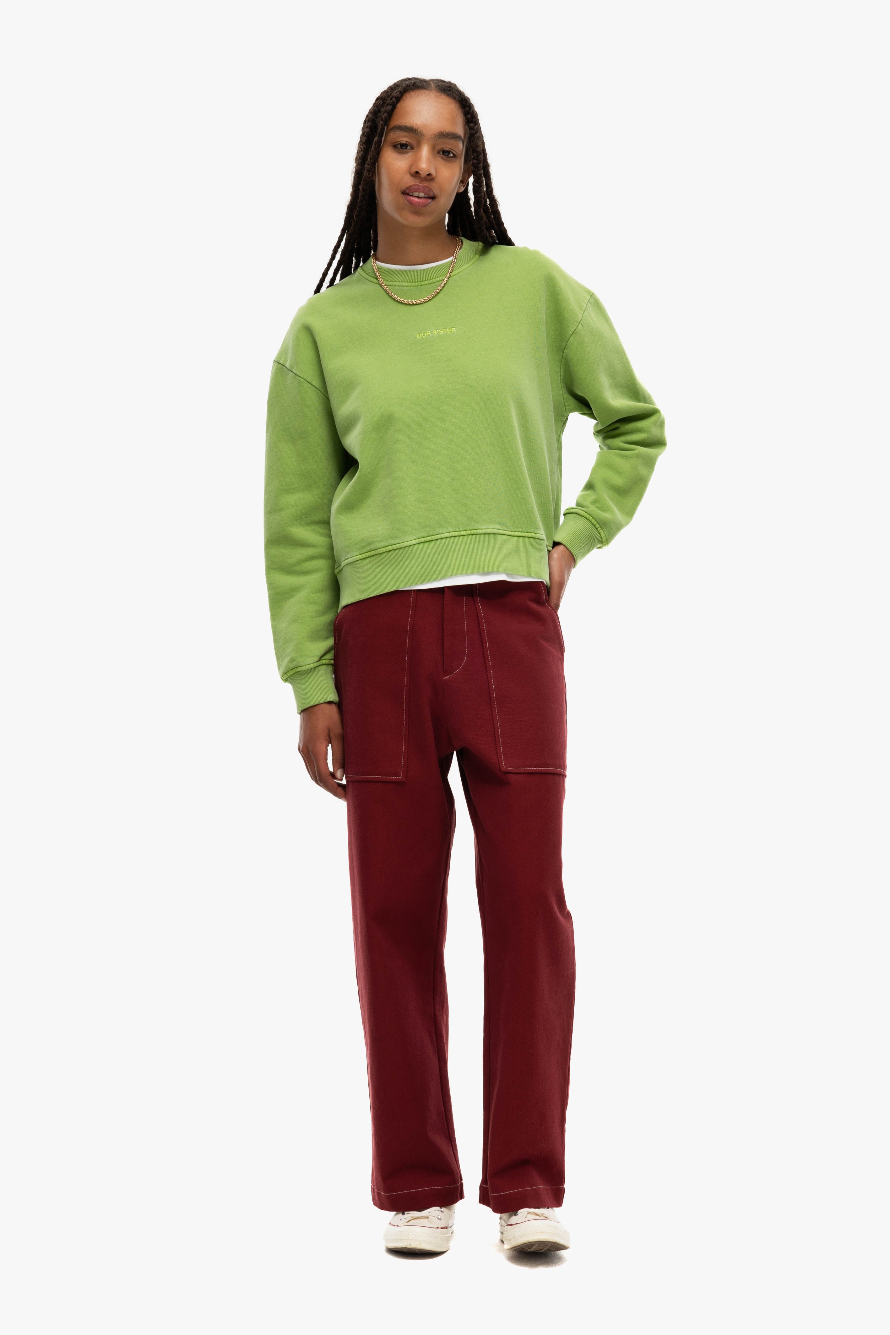 Sweater Stonewash - Green