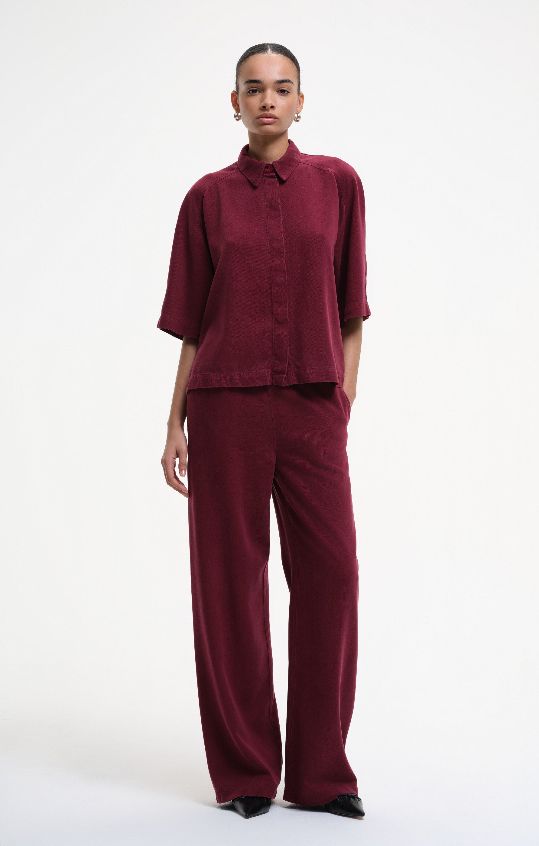 takki - burgundy