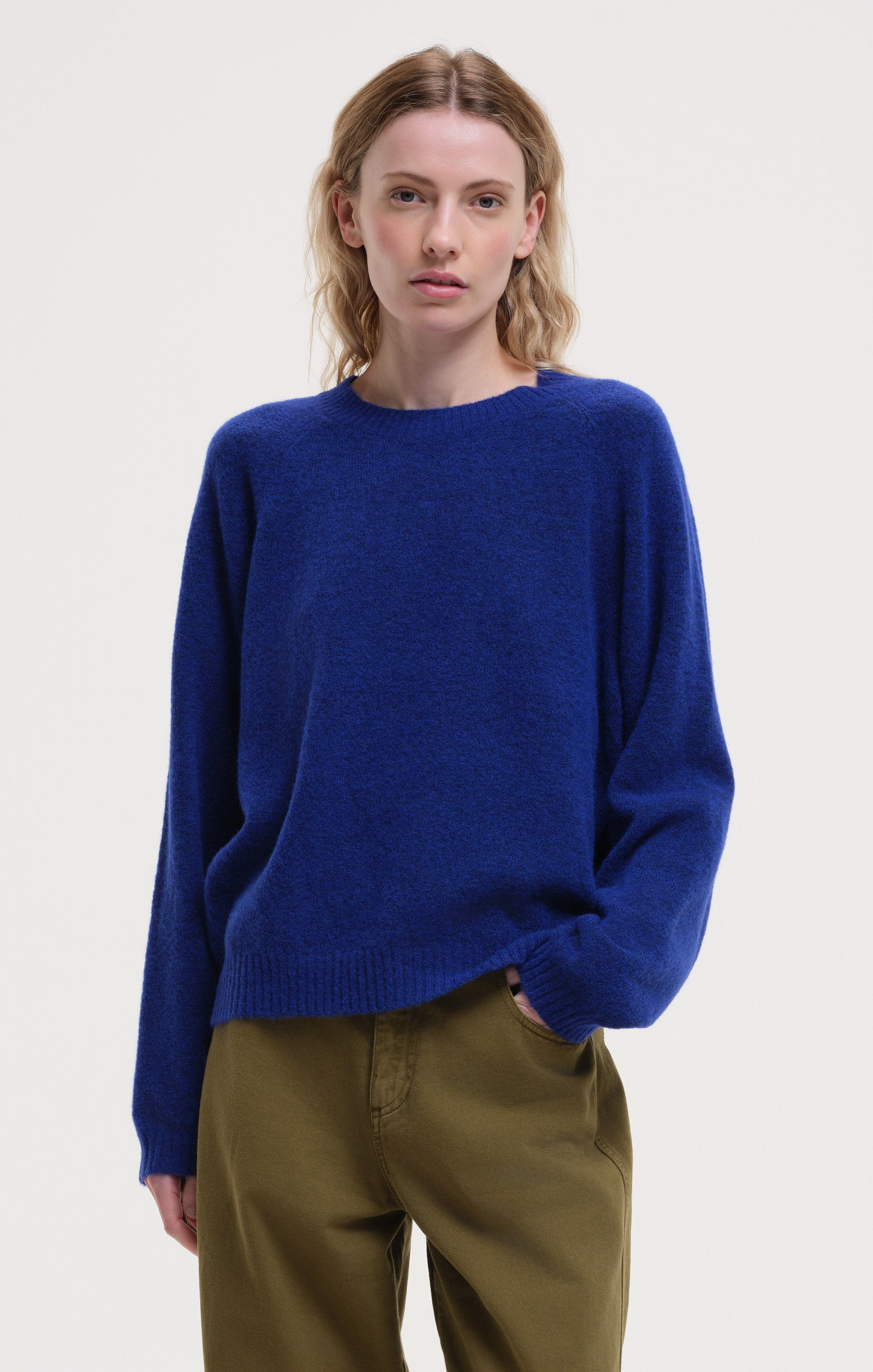 teddy bear - electric blue