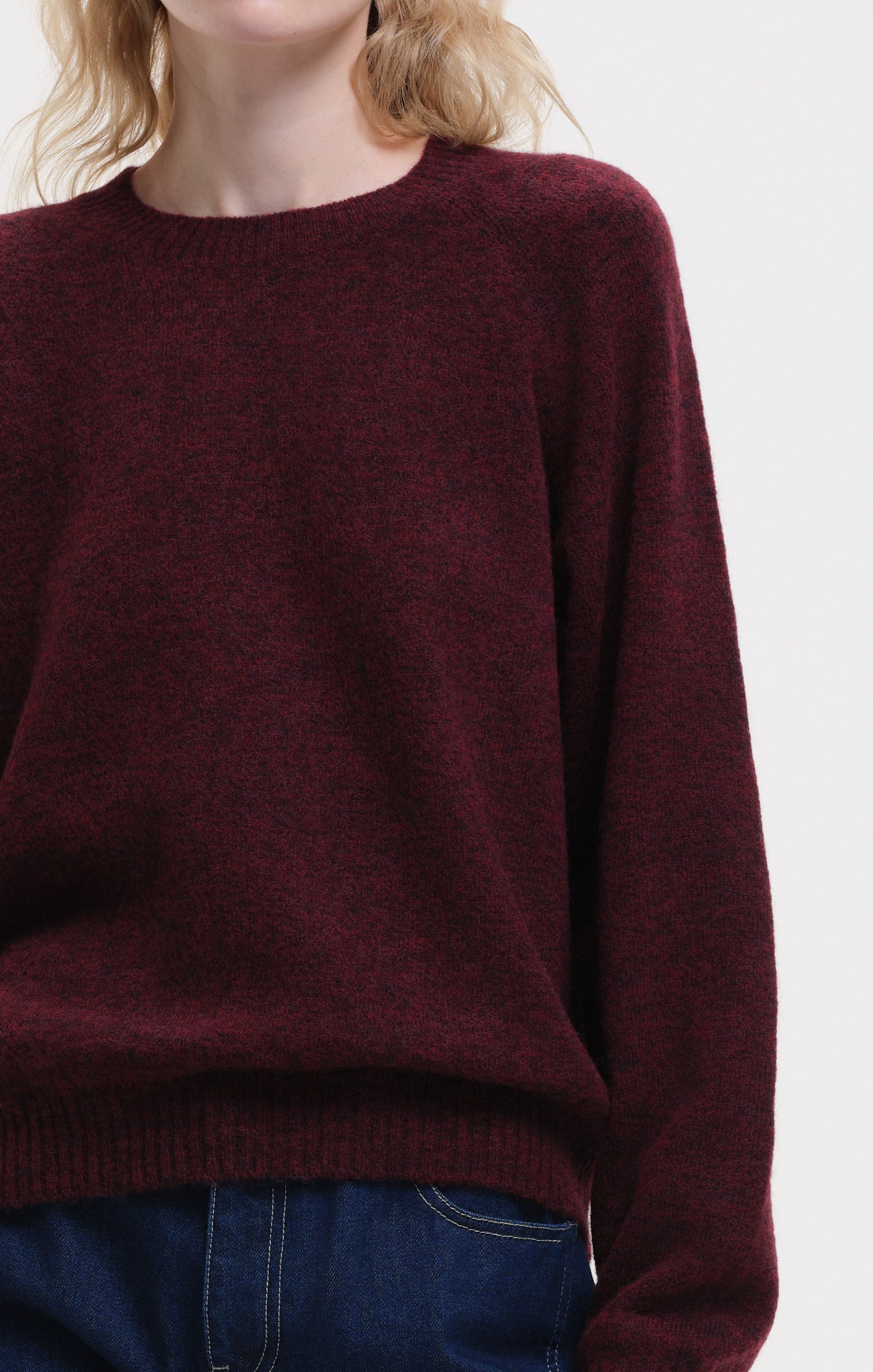 teddy bear - burgundy