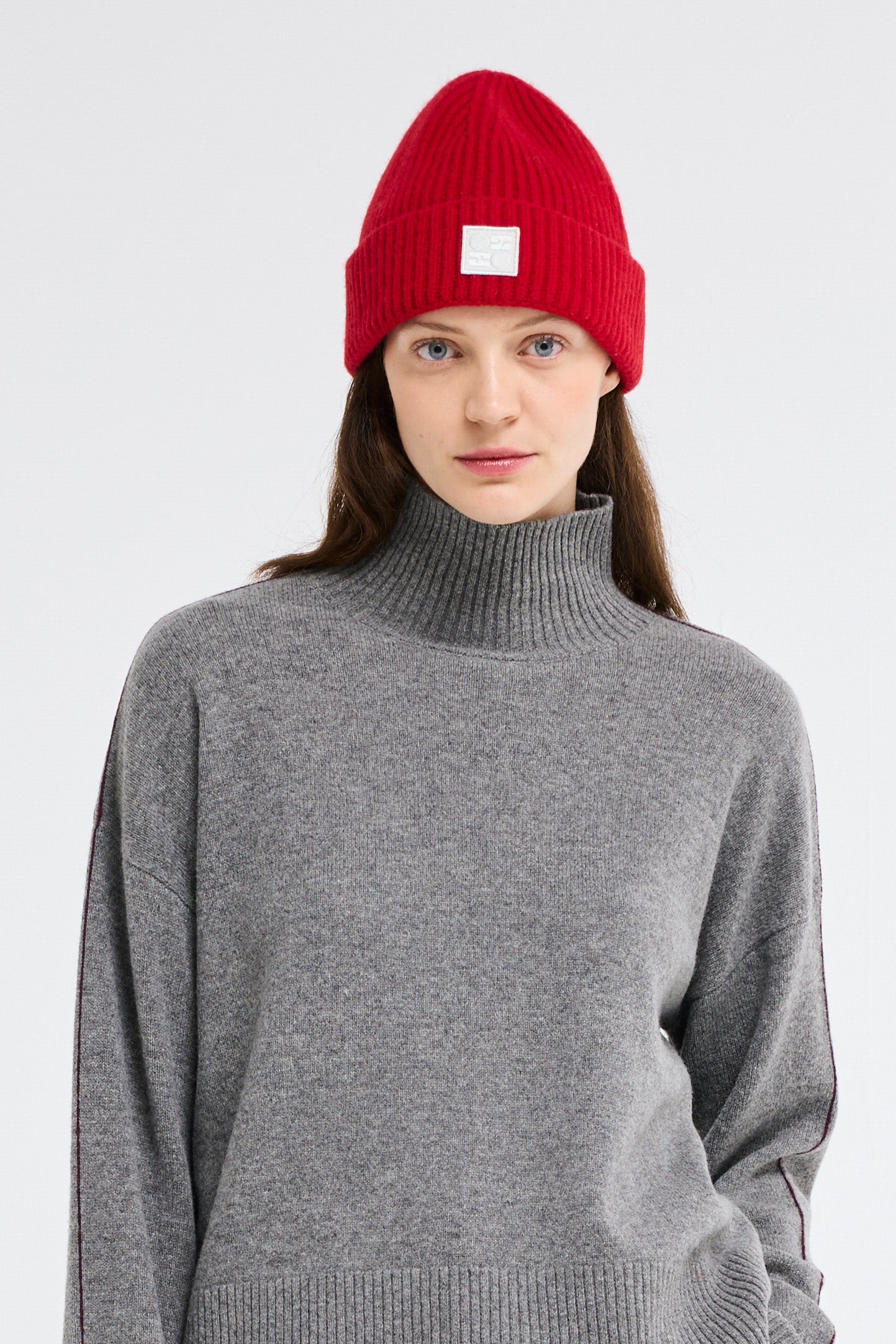 ad beanie - red