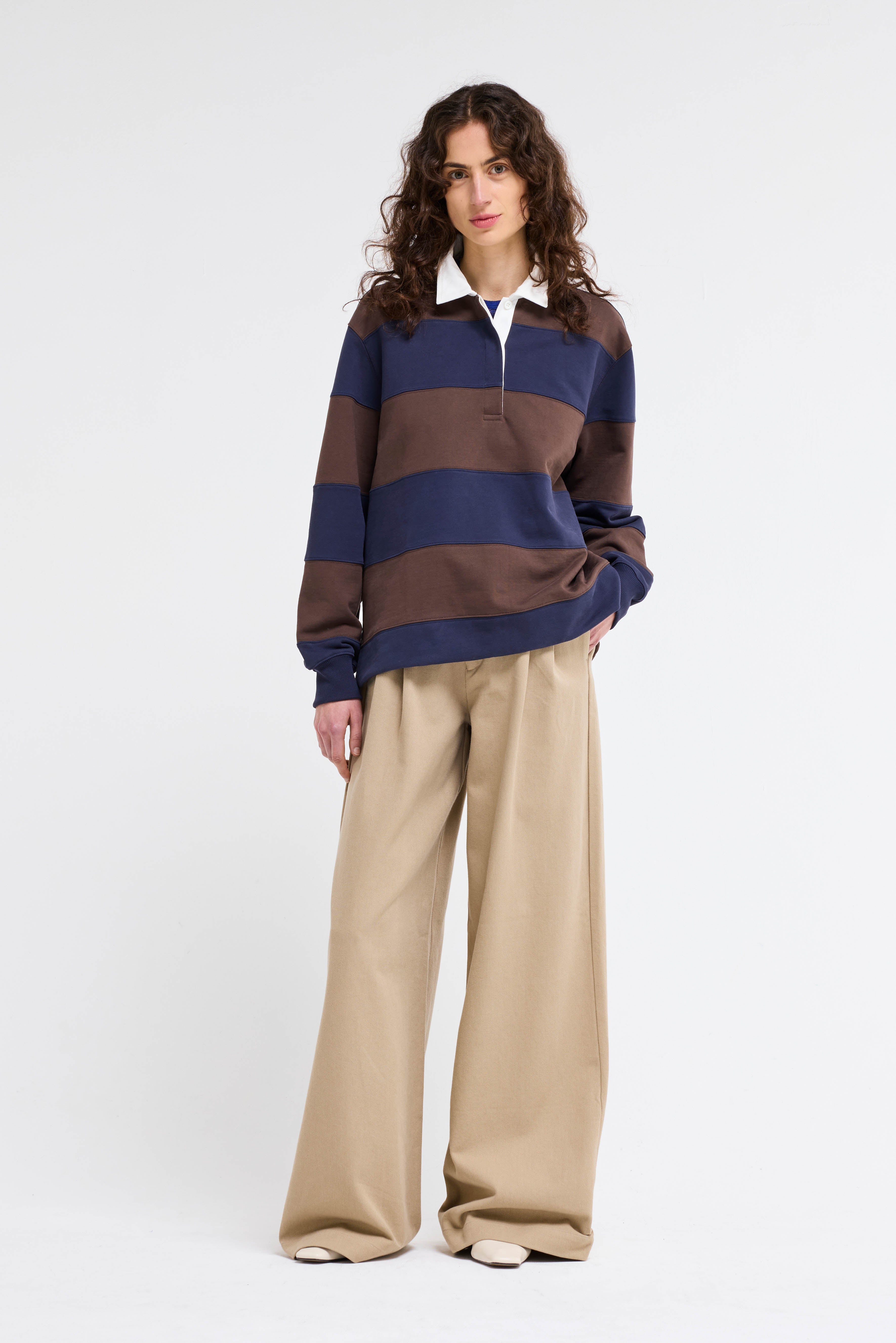 brice - navy stripe