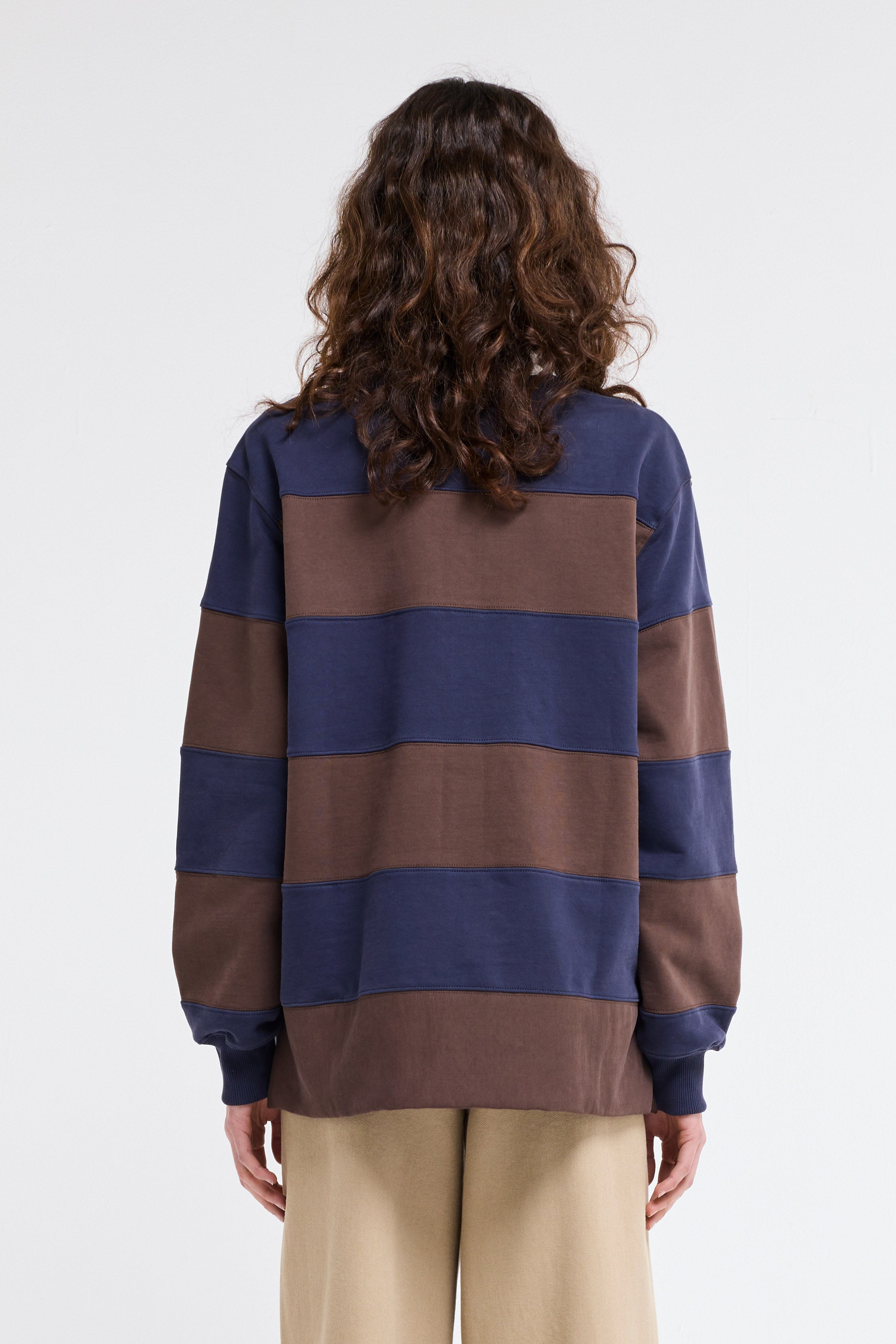 brice - navy stripe