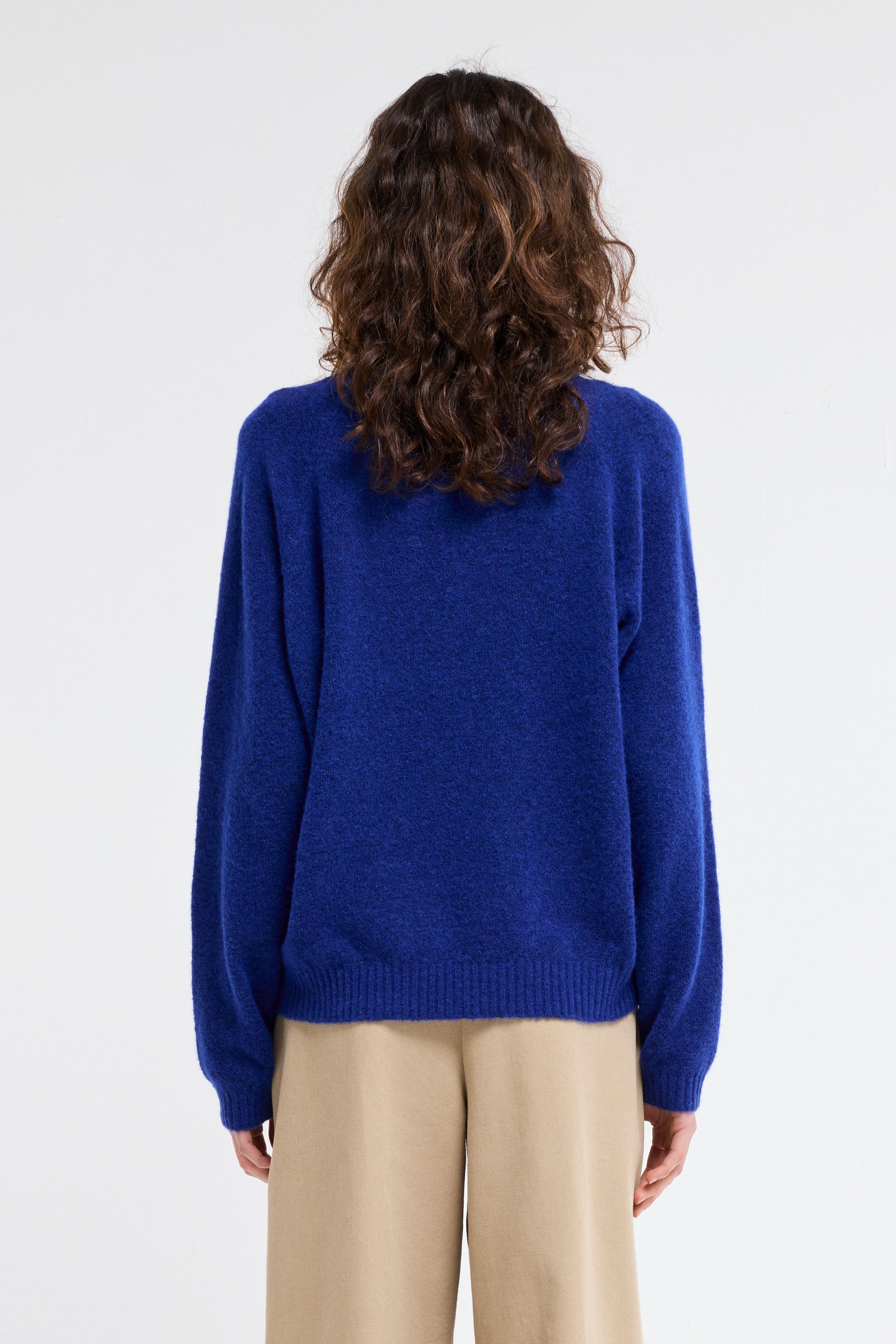 teddy bear - electric blue