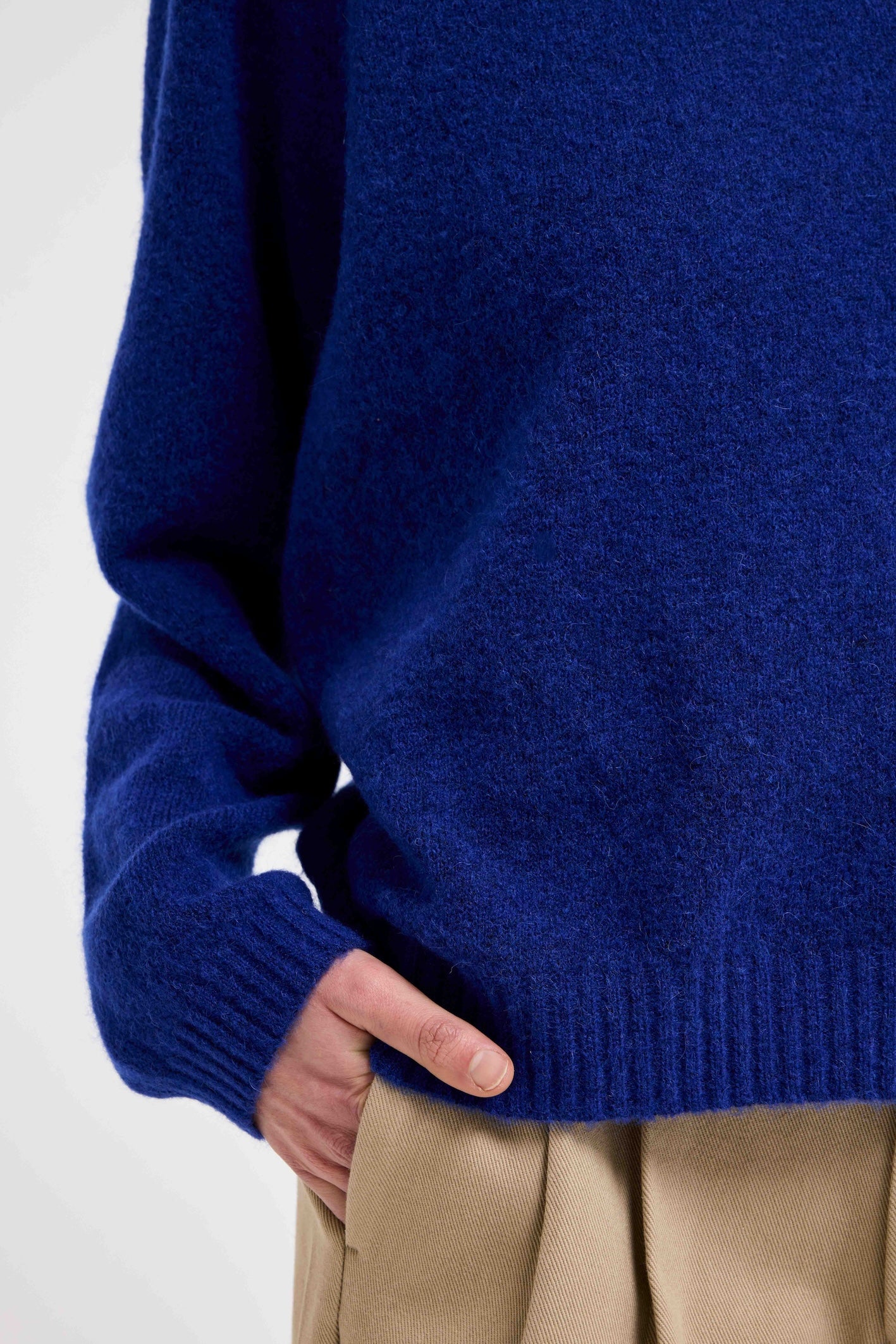 teddy bear - electric blue
