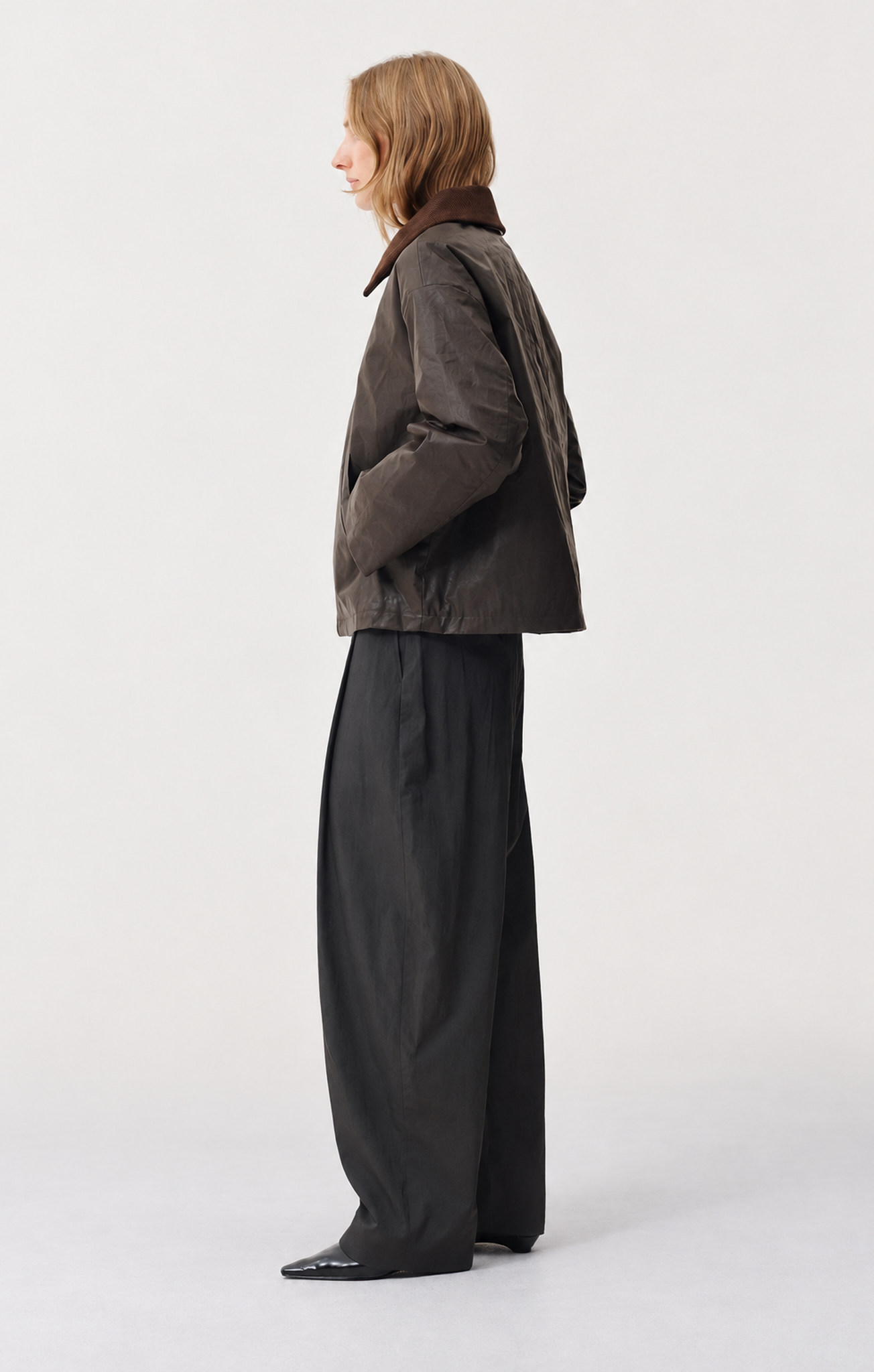 welter shelter - jack waxed - dark brown