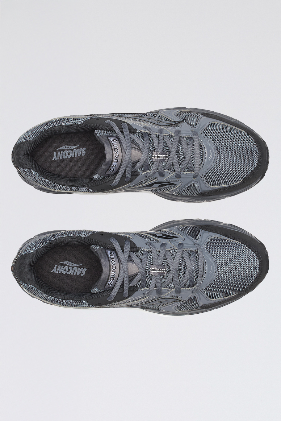 saucony - ride millennium - grey/black